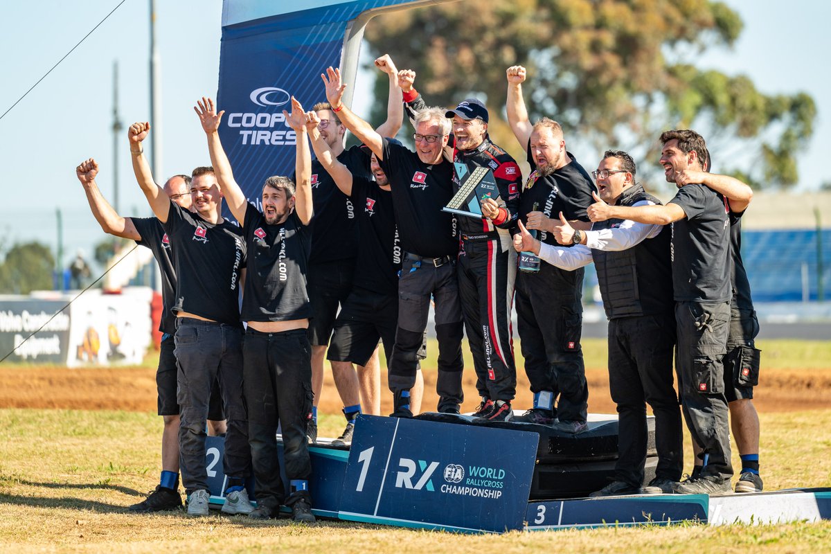 That first win feeling! 🏆🇿🇦

#WorldRX #FIAWorldRX