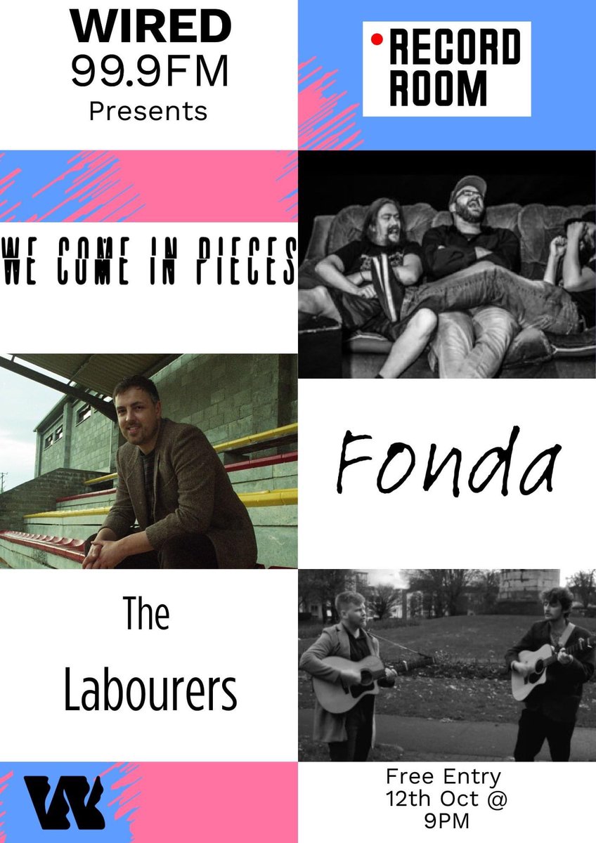 We Come In Pieces (@wcipband) on Twitter photo Not only are we playing Relapse Fest in Cork on Friday 13th, We’re playing The Commercial this Thursday for <a href="/wiredfm/">Wired 99.9FM</a> Not only are we playing Relapse Fest in Cork on Friday 13th, We’re playing The Commercial this Thursday for <a href="/wiredfm/">Wired 99.9FM</a>
