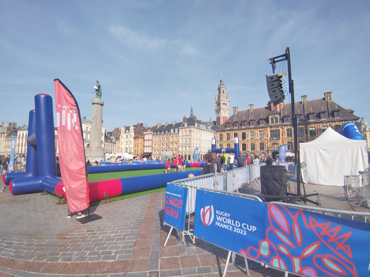 JulienMichelet7's tweet photo. 🏉 Weekend @rugbyworldcup à Lille. Super spectacle et ambiance ultra festive.🍻 @FranceRugby @lillefrance #rugbyworldcup2023 #Lille https://t.co/uBUmugn7tp