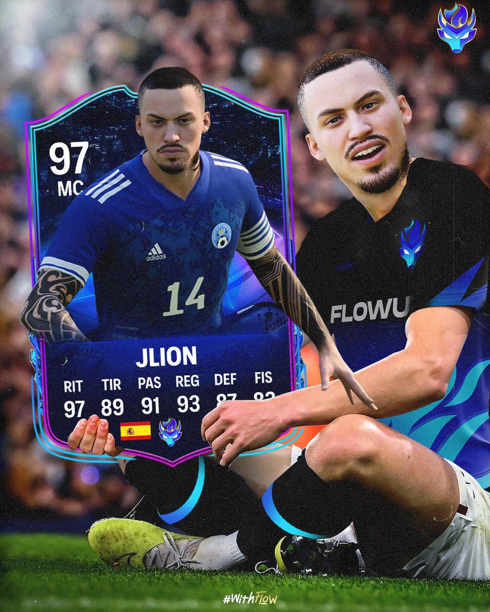 FlowUPeSports's tweet image. 🦁 EL LEÓN CON FLOW 💙

🔹 Con mucho nivel, personalidad y experiencia vuelve a los terrenos de juego nuestro nuevo fichaje @JLion01_

🏆 VPG Championship
🏆 2ª VPG Spain
🌟 Gran experiencia en eLaLiga 🇪🇸 y torneos internacionales 🇪🇺

#ProClubs • #WithFlow