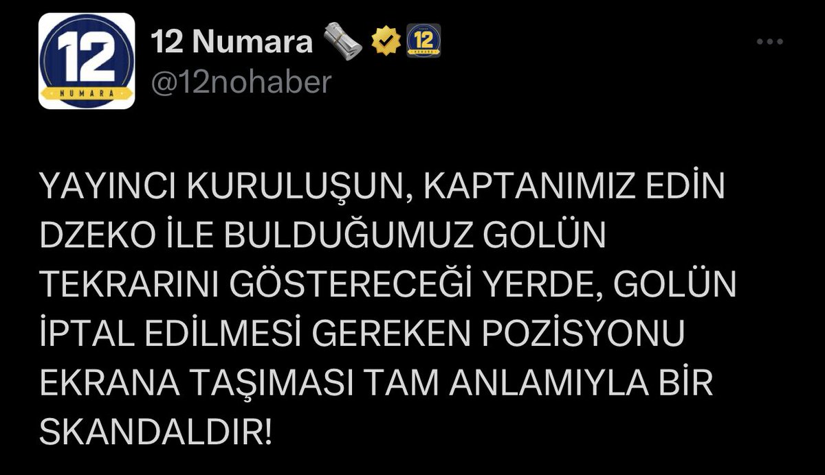 “Golün iptal edilmesi gereken pozisyon”