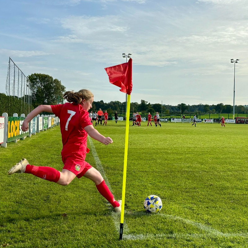 DenbighTownFC's tweet photo. REPORT | Denbigh Town Ladies 9-0 Bellevue Women (NEWFA Cup)

Town on cloud nine in an emotional afternoon at Central Park 

Click below for the report 👇 

#DTFC