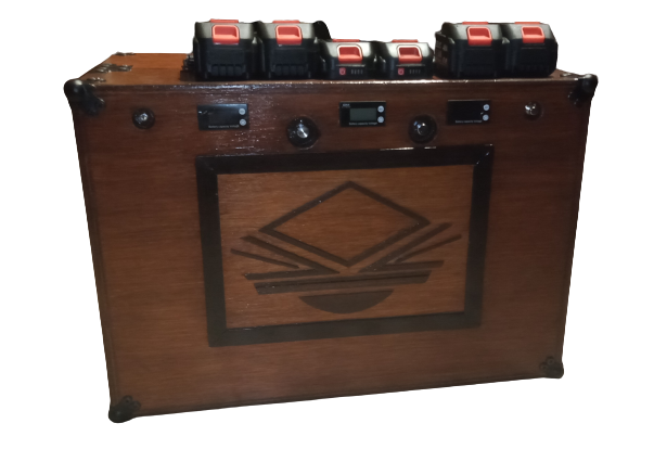 After weeks of hard work, my friend and I have finally finished building our suitcase amplifier with a built-in music mixer. It's a unique and portable way to amplify your music, and it's powered by batteries so you can take it Anywhere. #diy