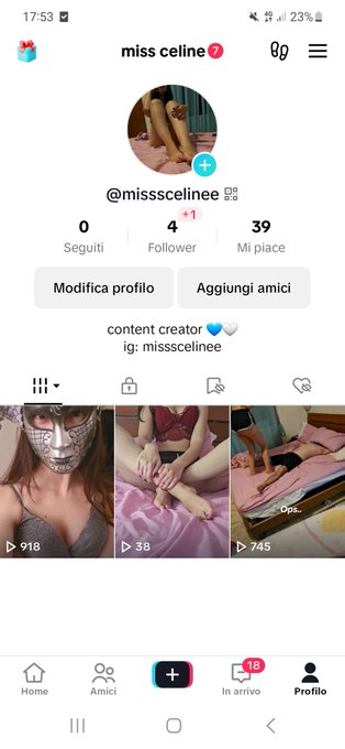 Forza, dimostrate la vostra devozione, e andate a seguirmi su tik tok, eseguite subito il mio ordine<a href="/tag/fetish"class="tags"><span>#fetish</span></a><a href="/tag/slave"class="tags"><span>#slave</span></a><a href="/tag/cash"class="tags"><span>#cash</span></a><a href="/tag/domination"class="tags"><span>#domination</span></a><a href="/tag/sub"class="tags"><span>#sub</span></a><a href="/tag/sexygirl"class="tags"><span>#sexygirl</span></a>