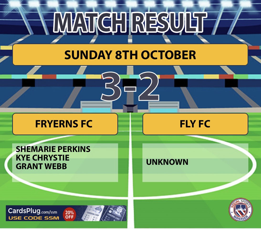 Great win this afternoon in the FA Sunday cup.
2-0 up at HT and dominant and then let it slip to 2-2 before winning 3-2 
🟠⚫️🏆
The team work and spirit was incredible and we was worthy of the win.
Good luck <a href="/FLYFC5/">FLY FC</a> for the rest of the season.
<a href="/EnglandFootball/">England Football</a> <a href="/EssexCountyFA/">Essex County FA</a>