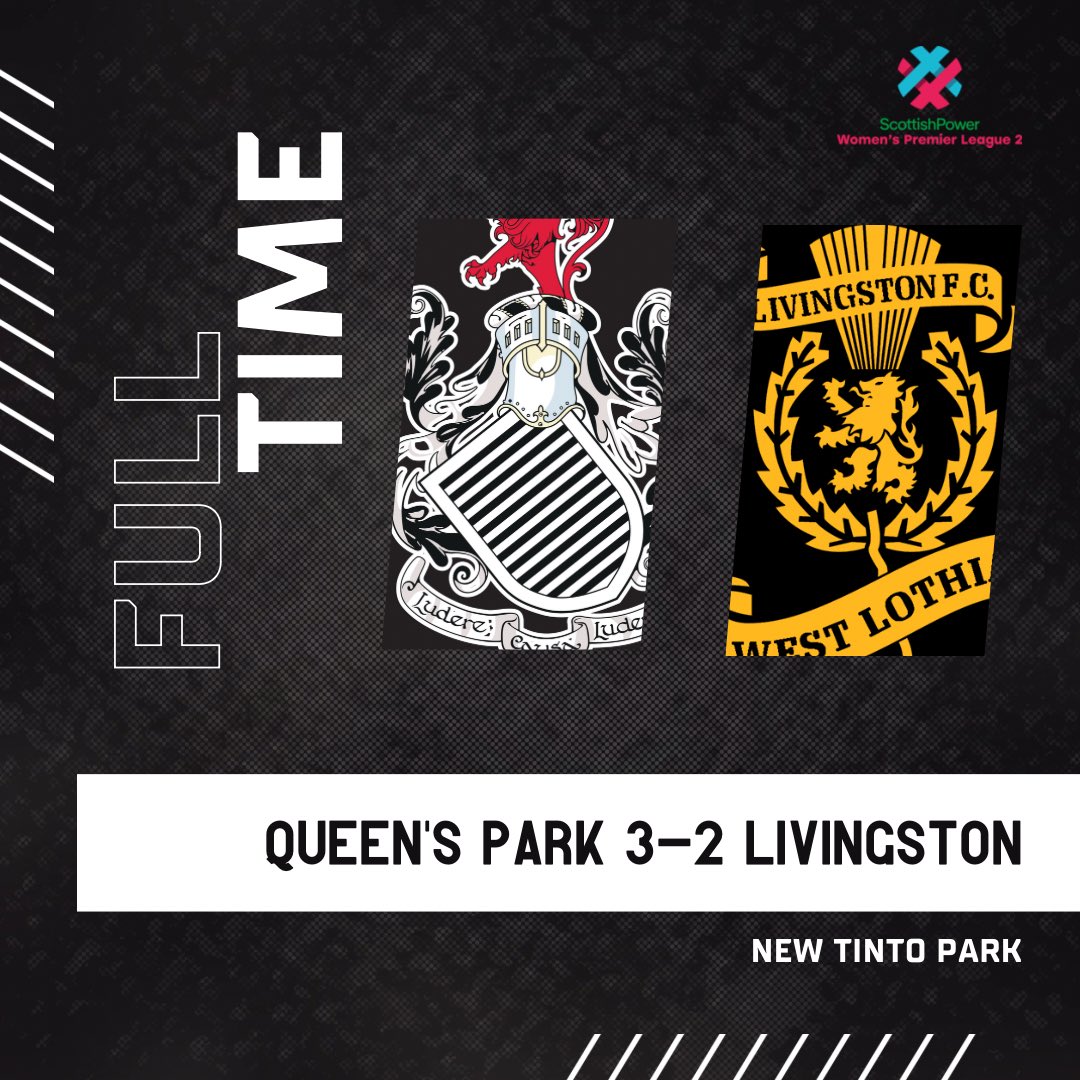 Queen’s Park leave it late, but all 3 points stay in Glasgow thanks to Abby Callaghan’s late winner. 

#TheSpiders 🕷️🕸️