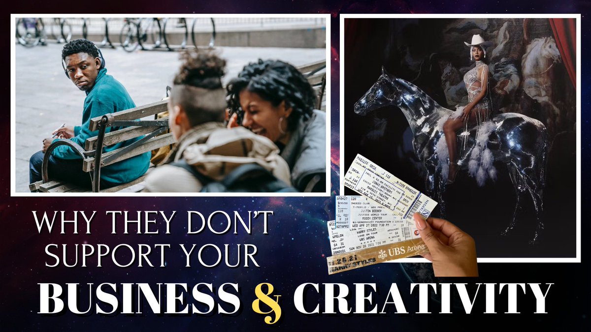 youtu.be/vNVz8UX5Pps?si… :: Why They Don’t Support Your Business and Creativity :: - - - - #support #supportsmallbusiness #supportblackownedbusinesses #supportlocal #envy #jealousy #whatgoesaroundcomesaround #blackbusiness #blackentrepreneurs