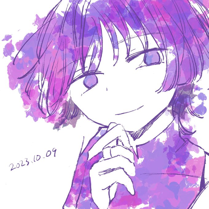 「紫 シャツ」のTwitter画像/イラスト(新着)｜2ページ目