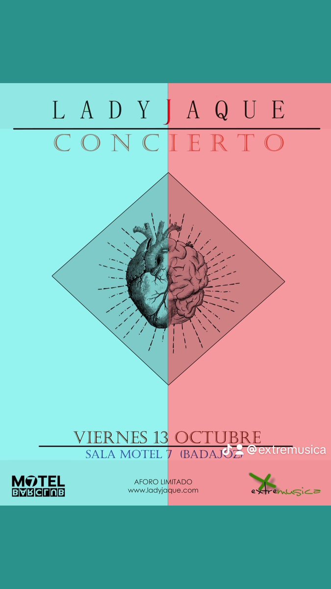 ☎️ Hello Ladies and Gentlemen!
El viernes estaremos en Badajoz,
📍Motel 7 Bar Club 
⏱️ 18 horas
📽️ Solamente canciones indies-pensables.

#Extremúsica
#Extremadura