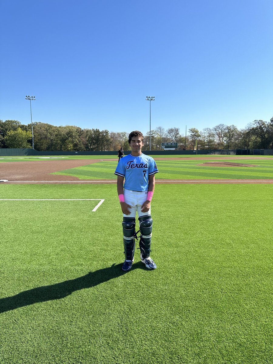 FiveToolTexas's tweet photo. #DFWFallLeague F: @TexasCannonsBB 2027 Chamblee 11, Ambition Baseball 2
PoG: Alijah Carter 2 IP, 2K, R / 2-3, 3B, 2 RBI, R
Hitter: Noah Foster 3-3, 2B, RBI, R https://t.co/KXCCkokLi1