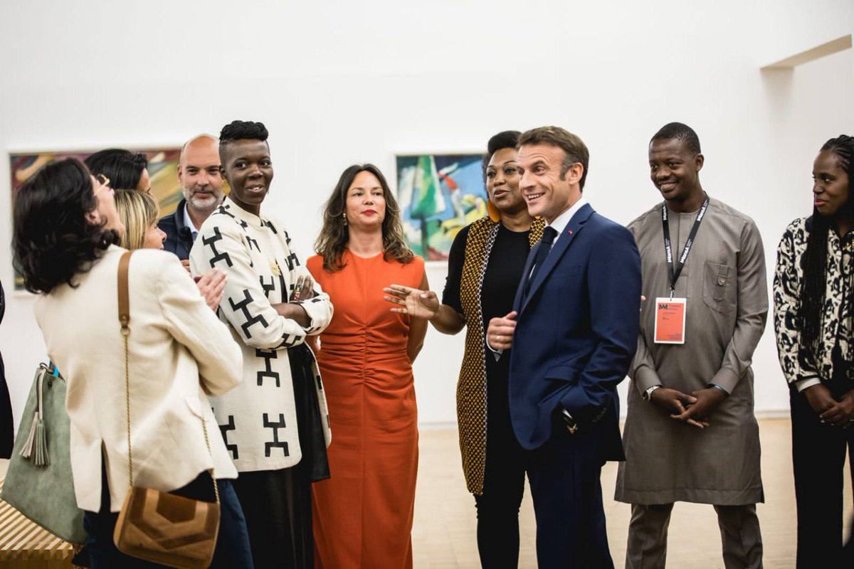 RimaAbdulMalak's tweet photo. Belle émulation au Forum Création Africa ! 323 artistes et entrepreneurs de 34 pays d’Afrique incarnent la vitalité des industries créatives africaines et tissent de nouveaux liens avec la France. Heureuse d’avoir remis 10 bourses « Courants du monde » à des artistes prometteurs. https://t.co/sxmopfB1l5