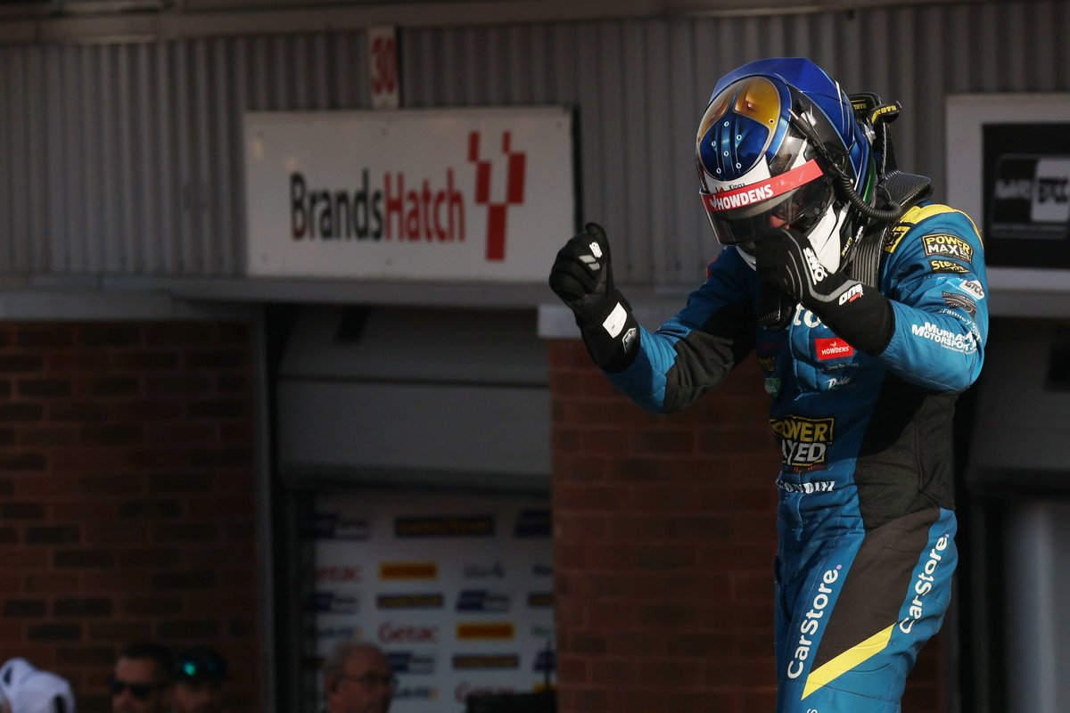 UKPMR's tweet photo. The celebrations begin 🥳

Your Jack Sears Trophy champion - @andrew_watson11! 🏆👏🏻

@CarStoreUK_ #GoGoPMR @PowerMaxedUK @BTCC https://t.co/zIcpoZ8pw8