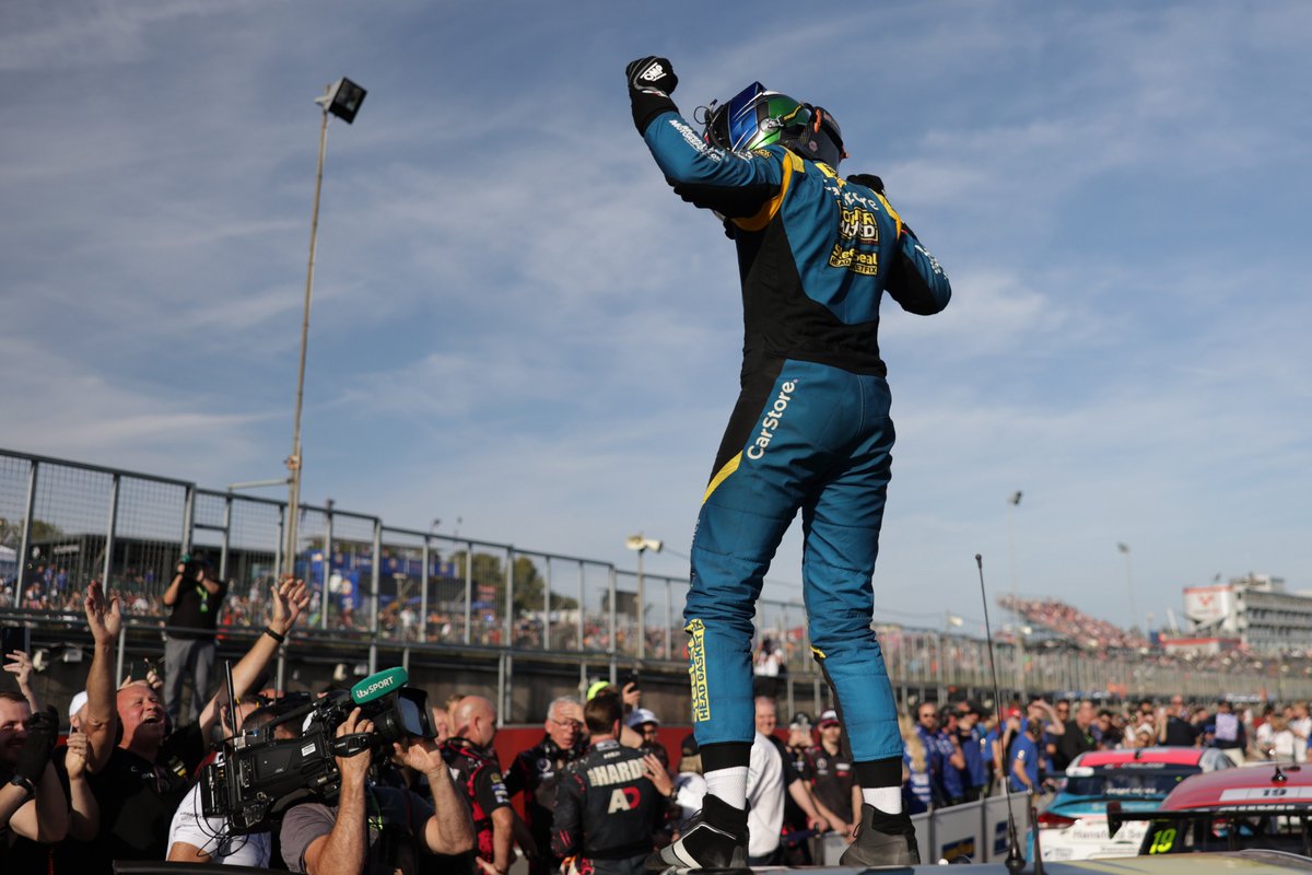 UKPMR's tweet photo. The celebrations begin 🥳

Your Jack Sears Trophy champion - @andrew_watson11! 🏆👏🏻

@CarStoreUK_ #GoGoPMR @PowerMaxedUK @BTCC https://t.co/zIcpoZ8pw8