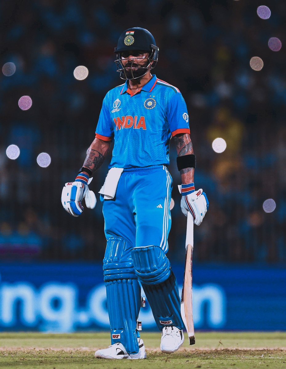 SportsCrickball's tweet photo. Well played, King Kohli....!!!!

85 runs from 116 balls, he came when India was 2 for 3, incredible incredible knock. 

- The GOAT, one to remember in his career.

#INDvsAUS #CricketWorldCup2023 #CWC23 #ViratKohli #TeamIndia #INDvAUS #CricketTwitter https://t.co/M362IGm0R7