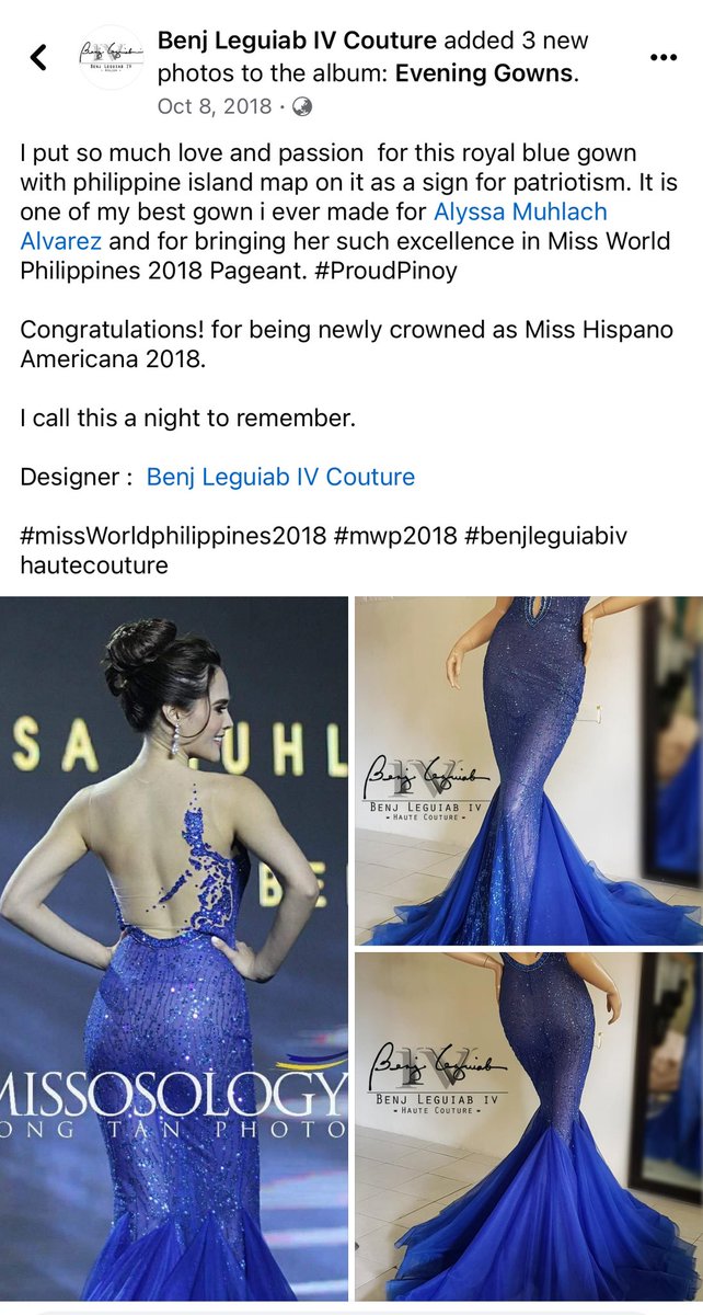 akosichinyl's tweet photo. grabe! 5 years ago na pala 'to! 🙈😁

@alyssamuhlach - Reina Hispanoamericana Filipinas 2018 👑

#MWP2018 https://t.co/9LtPYDMIvF