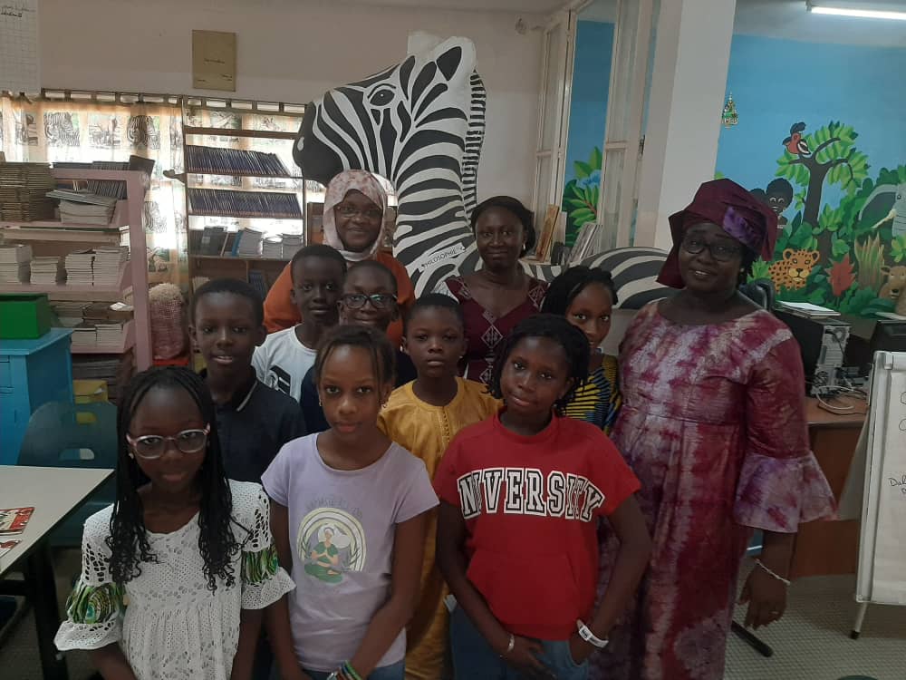 C'est avec un réel plaisir que le CSMH a accueilli ce 06 Octobre, Mme Astou Mbène THIOUB,  pour l'enregistrement de 10 séquences de la pertinente émission radiophonique "ZÉRO FAUTE", avec des élèves de CM2! A dire vrai, "Zéro Faute" est "le plaisir de la langue"!