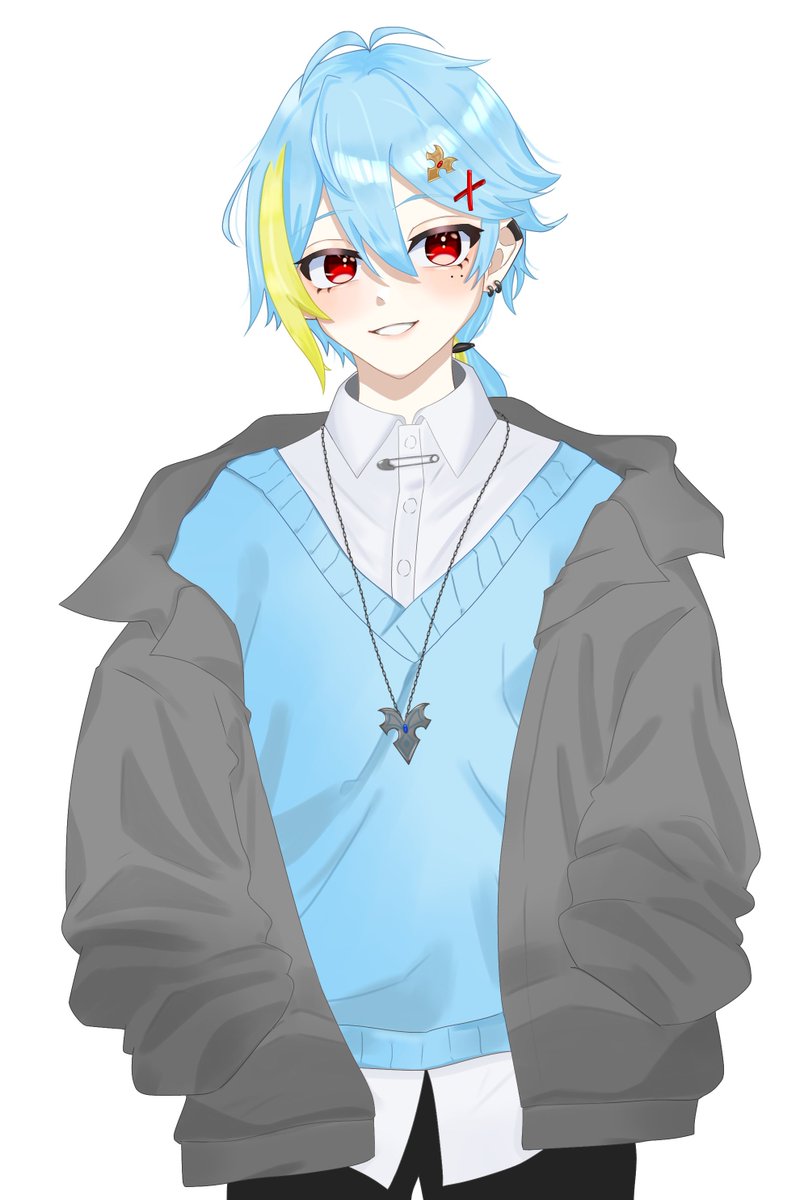 ruby_maro7's tweet photo. ライブ楽しみすぎて赤目も❤️´-
 #オズのあほう使い
 #絵verノクス https://t.co/cG88JilrZu
