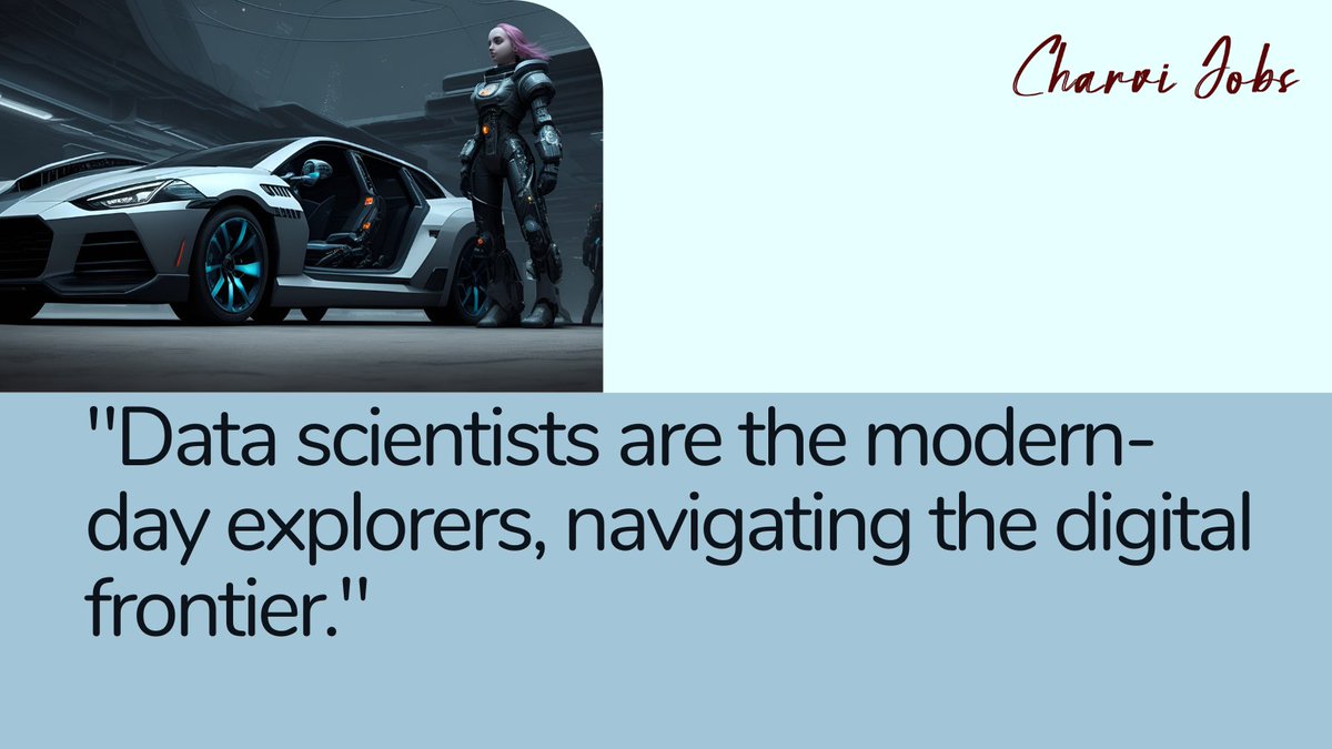 santoshramam's tweet image. 🌐🌟🗺️🧑‍🔬🚀📡Data scientists are the modern-day explorers, navigating the digital frontier📊🌄🌌🧭💻🌎🌐🔍🚶‍♂️‍.
#DataExplorers #DigitalFrontier #ModernExplorers #DataNavigators #DataAdventurers #TechPioneers #DigitalDiscovery #DataJourney #DataMastery