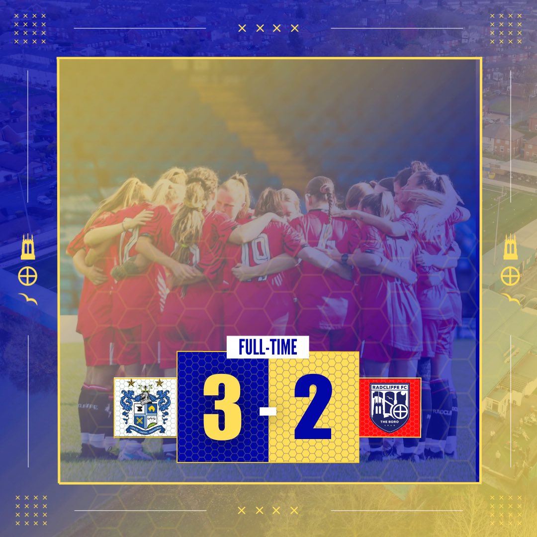Radcliffe FC Women (@radcliffe_women) on Twitter photo ๐ต๐ก | ๐ญ๐๐๐ ๐ป๐๐๐
A game that could have gone either way, we bow out of the FA Cup in the final few minutes.
A game played in the right way & with unbelievable support for both sides
๐ฑ๐ฎ๐ด๐๐ผ
โฝ๏ธ
Nicole Hatcliffe x2
<a href="/BuryFCFoundatn/">Bury FC Foundation</a>
#WeAreRadcliffe | #UTB ๐ต๐ก | ๐ญ๐๐๐ ๐ป๐๐๐
A game that could have gone either way, we bow out of the FA Cup in the final few minutes.
A game played in the right way & with unbelievable support for both sides
๐ฑ๐ฎ๐ด๐๐ผ
โฝ๏ธ
Nicole Hatcliffe x2
<a href="/BuryFCFoundatn/">Bury FC Foundation</a>
#WeAreRadcliffe | #UTB