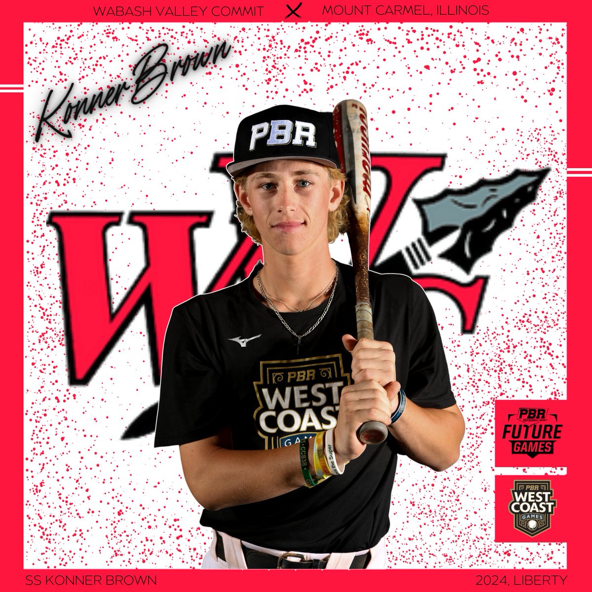 Prep Baseball Nevada (@prepbaseballnv) on Twitter photo π¨ππππππππππ ππππππ¨
'24 SS Konner Brown (Liberty) has announced his commitment to Wabash Valley College.
Brown represented Team Nevada at the Future Games in 2022 and this past summer at the West Coast Games.
π€ loom.ly/kHtvFjQ || <a href="/KonnerBrown_5/">Konner Brown</a> π¨ππππππππππ ππππππ¨
'24 SS Konner Brown (Liberty) has announced his commitment to Wabash Valley College.
Brown represented Team Nevada at the Future Games in 2022 and this past summer at the West Coast Games.
π€ loom.ly/kHtvFjQ || <a href="/KonnerBrown_5/">Konner Brown</a>