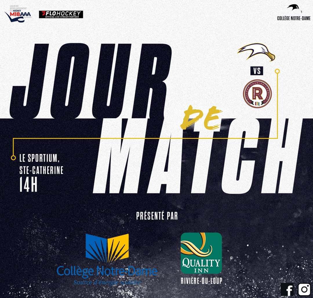 14 heures à Sainte-Catherine!

En webdiffusion sur <a href="/FloHockey/">FloHockey</a>