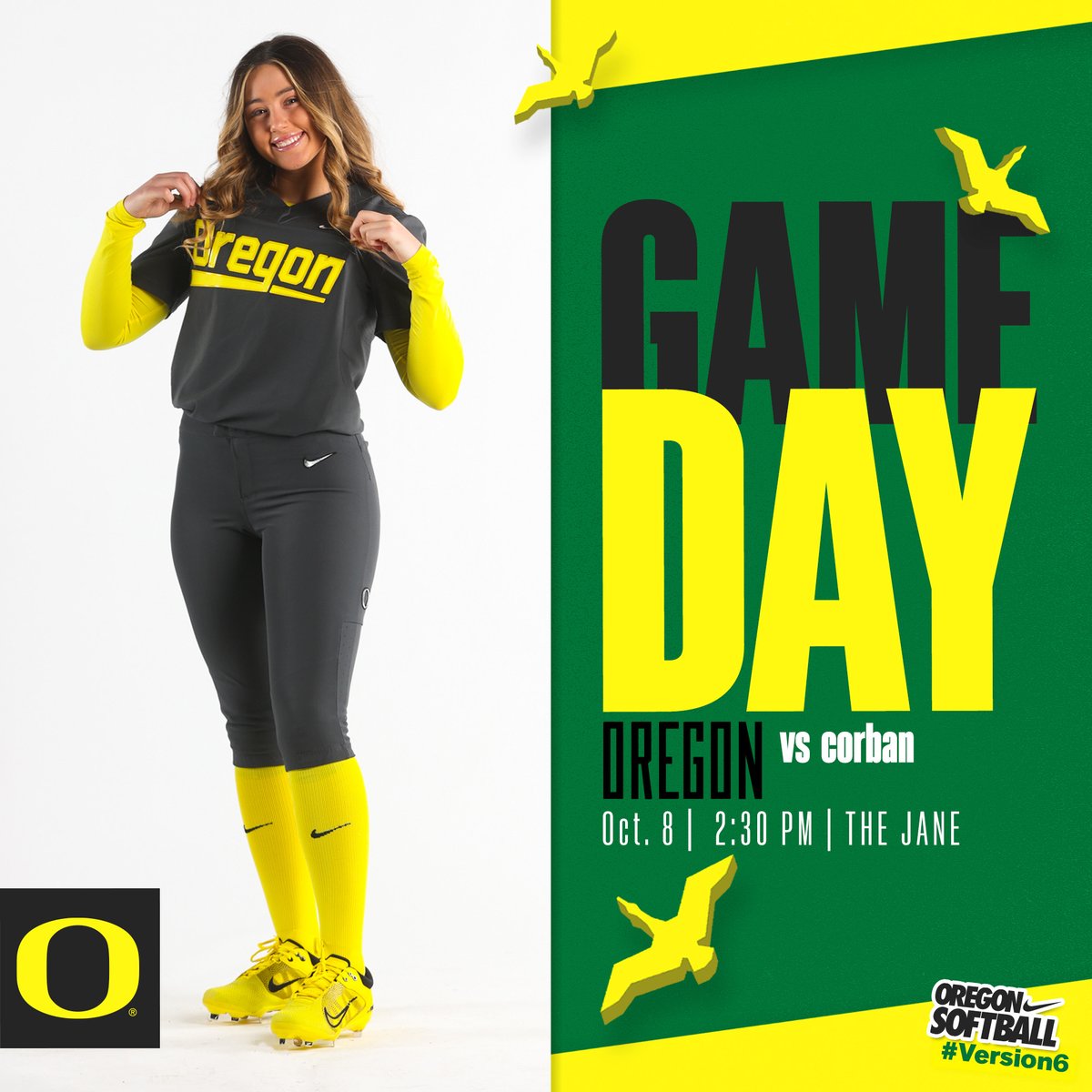 What a day for the first fall game!

Join us at The Jane for some great softball and help out with our Maui Relief drive.

🆚 Corban
🕝 2:30 PM
💻 Oregon Live Stream pac-12.com/live/universit…
🎟 FREE ADMISSION!

#GoDucks