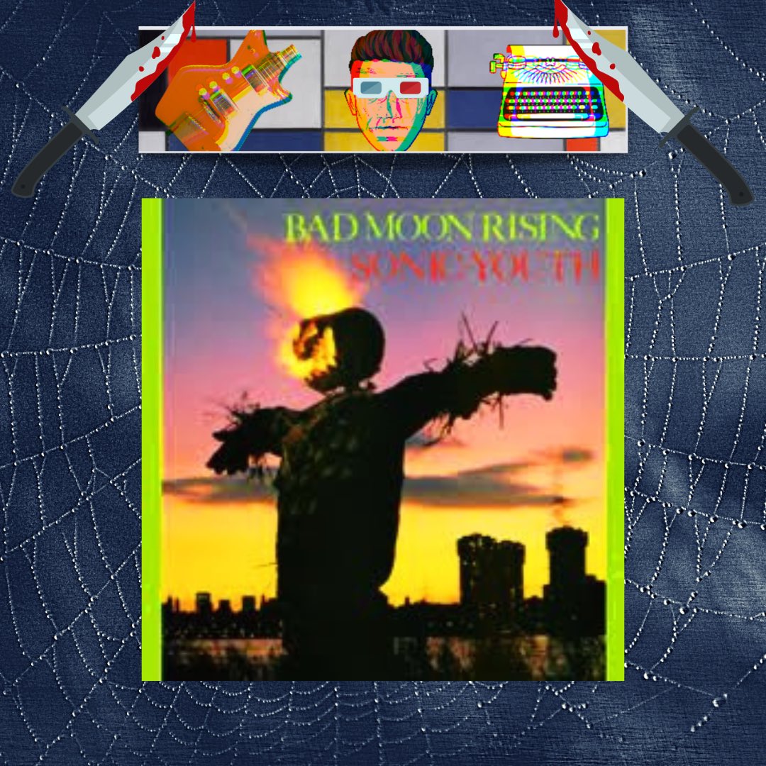 ComTriyou's tweet image. No. 5 on my Halloween album/covers list is Sonic Youth’s Bad Moon Rising. #Halloween #vinyladdict #vinyl #vinyljunkie #sonicyouth