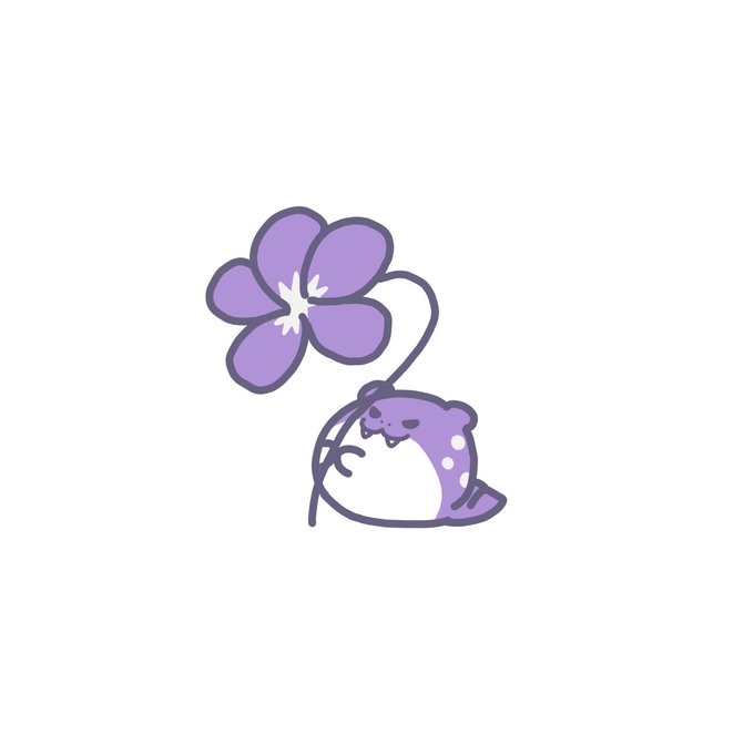 「モノクロ 紫」のTwitter画像/イラスト(新着)｜4ページ目