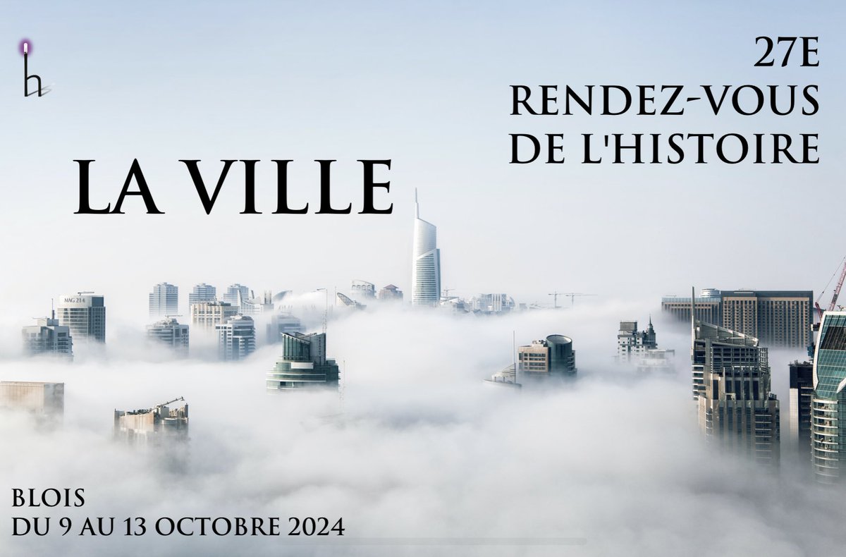 Jean-Noël Jeanneney annonce le thème 2024 du festival : "La ville".
Rendez-vous en octobre 2024 pour de nouvelles aventures.

#RVH2023 #festival #blois #laville