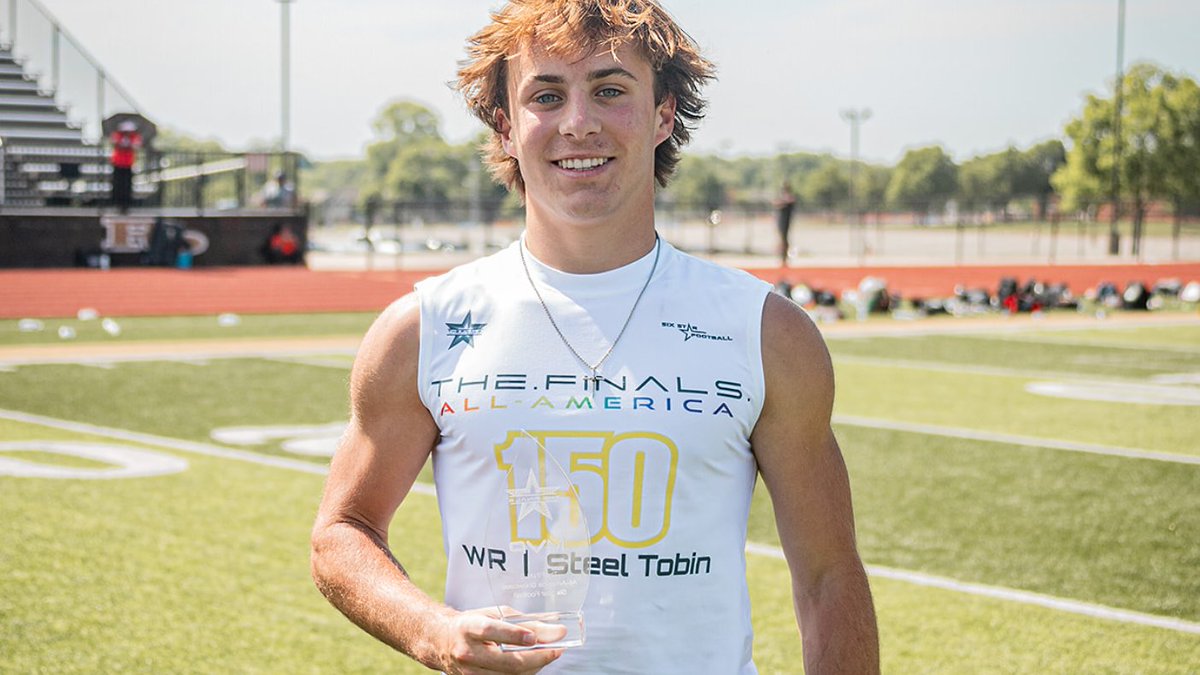 Six Star Football | OKLAHOMA (@6starfootballok) on Twitter photo SIX STAR VIP PROSPECT | Steel Tobin
| WR | 2024 | Highland Park (TX) | <a href="/steel_tobin/">steel tobin</a>
⭐ Through week 4. 12 catches, 316 WR Yards, 26.3 avg per catch, 348 total yards. Legit 4.45 laser timed 40. Was WRMVP at TheFINALS.
🎥 FILM hudl.com/profile/118870… SIX STAR VIP PROSPECT | Steel Tobin
| WR | 2024 | Highland Park (TX) | <a href="/steel_tobin/">steel tobin</a>
⭐ Through week 4. 12 catches, 316 WR Yards, 26.3 avg per catch, 348 total yards. Legit 4.45 laser timed 40. Was WRMVP at TheFINALS.
🎥 FILM hudl.com/profile/118870…