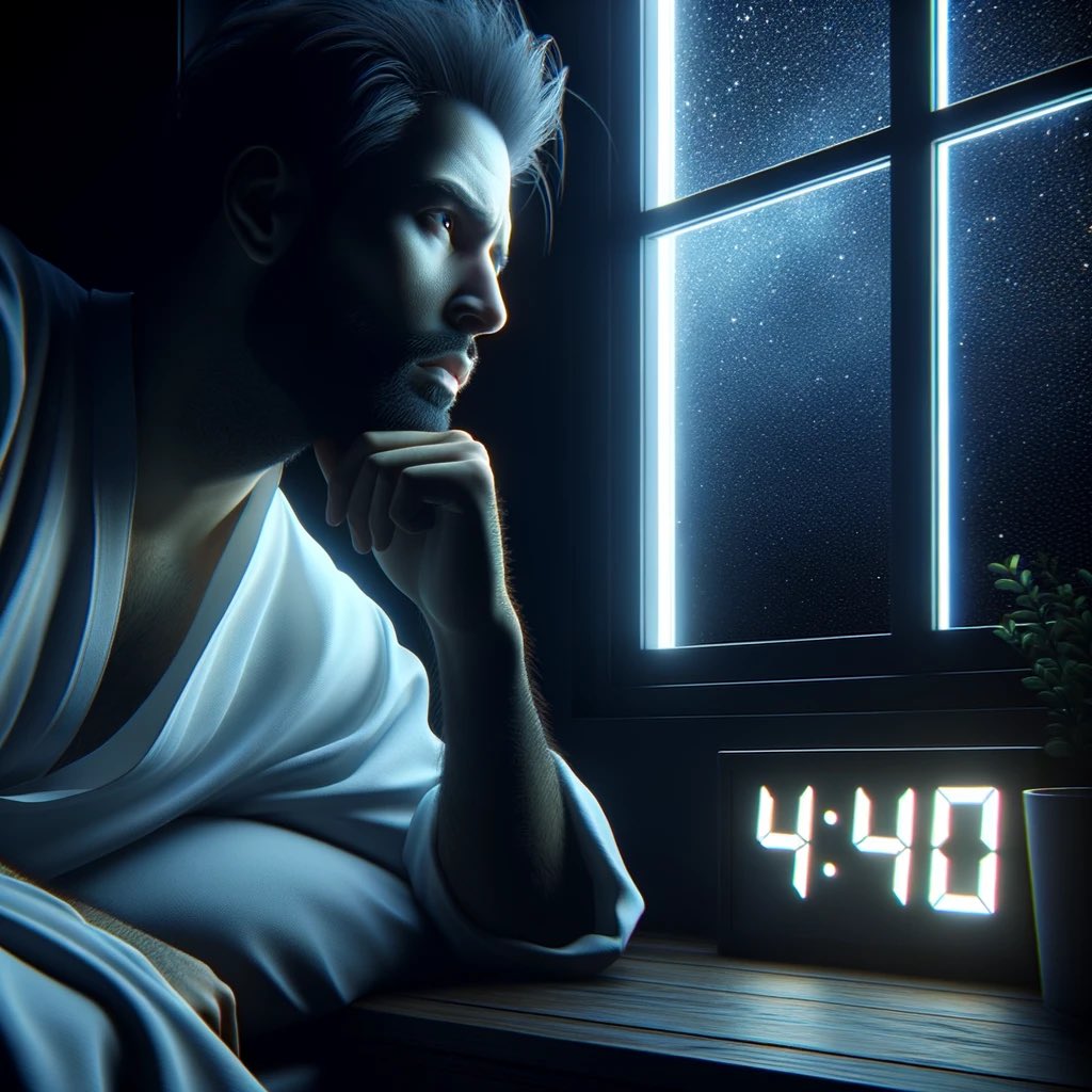 NhoxREI's tweet image. Lately I’ve been woken up around 4:40 AM. #insync #aging