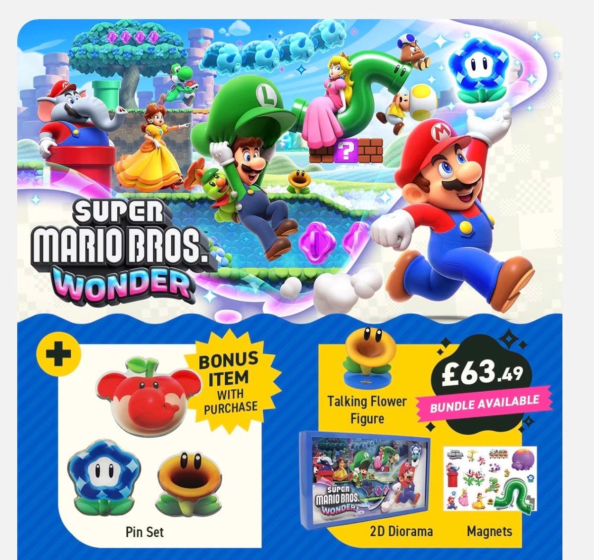 Super Mario Bros. Wonder - Meus Jogos