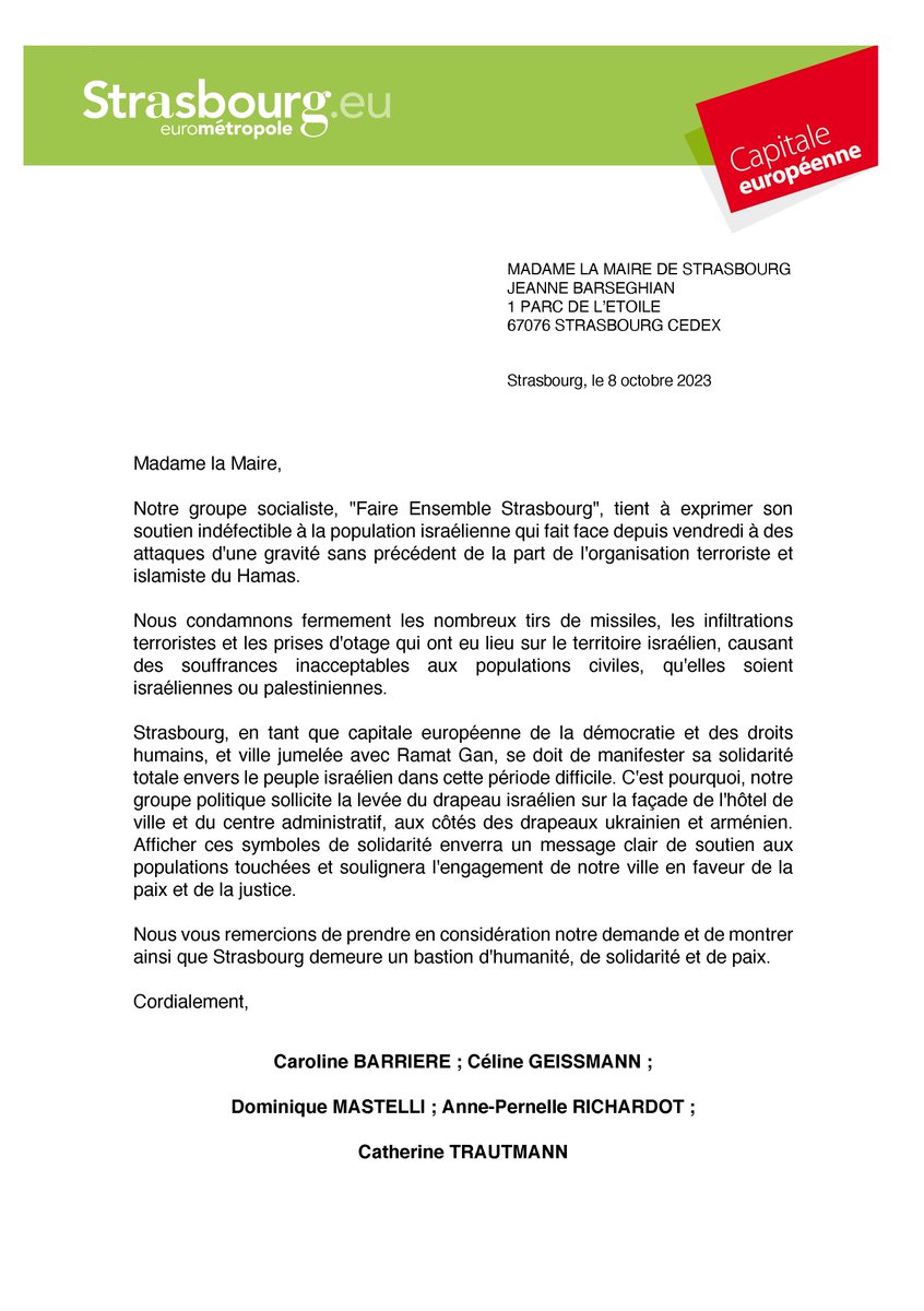 Catherine Trautmann tweet media