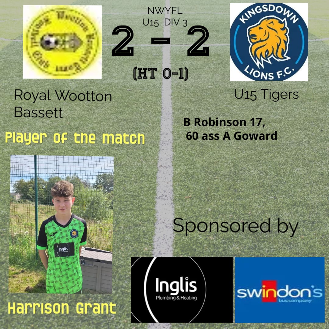 The Tigers visited RWB today knowing that they would have to be at their best to come away with any points. The game was an epic battle from start to finish, with the Tigers going into the break with a slim 1-0 lead thanks to a superb free kick from Robinson........