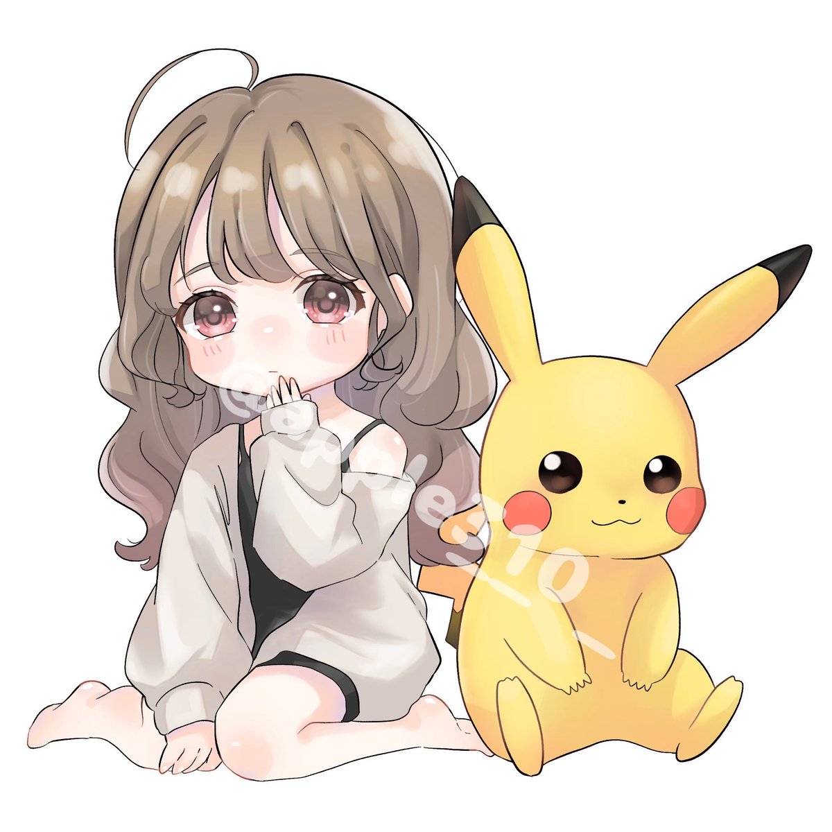 apple_3_10_'s tweet photo. ついに！あっぷるの固定キャラクターが完成しました🍎🐝·̩͙

とっっっっても！かわいくないですか？🥺
素敵に書いて下さった絵師様は”おすしさん”（ @sushi_o0 ）です🥺♡
ほんとうにありがとうございました🍎♡

今後はこのイラストをコテキャとして使用していきます♡
よろしくお願い致します🍎🍎 https://t.co/OkPLuSoTvQ