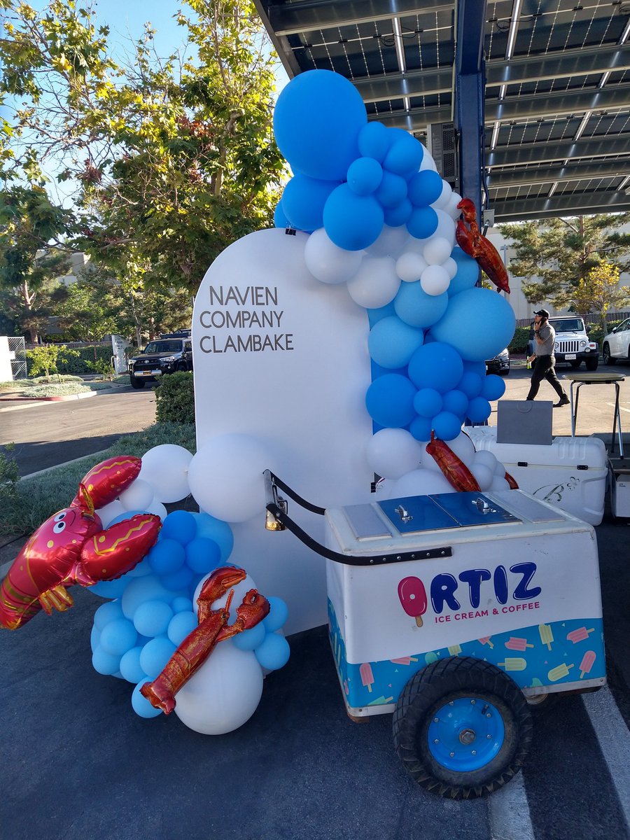 Thank you  for hiring us for providing refreshments for your Company Celebration!

#ortizicecream  #fypシ  #navien 
#Anaheim