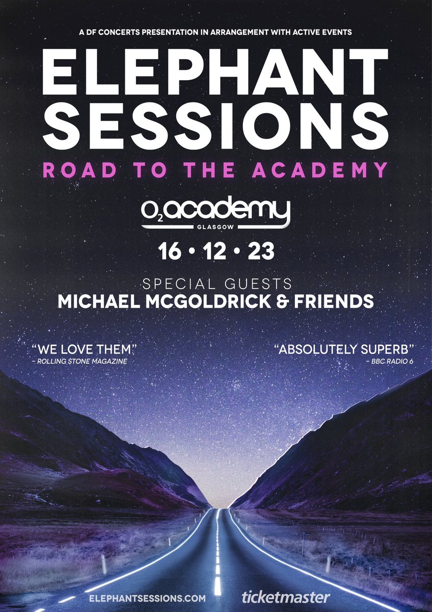 Elephant Sessions (@elephantsession) on Twitter photo ANNOUNCEMENT: Opening up for us at <a href="/O2AcademyGla/">O2 Academy Glasgow</a> will be the incredible Michael McGoldrick & Friends! TICKETS ON OUR WEBSITE! 🎟️ ANNOUNCEMENT: Opening up for us at <a href="/O2AcademyGla/">O2 Academy Glasgow</a> will be the incredible Michael McGoldrick & Friends! TICKETS ON OUR WEBSITE! 🎟️