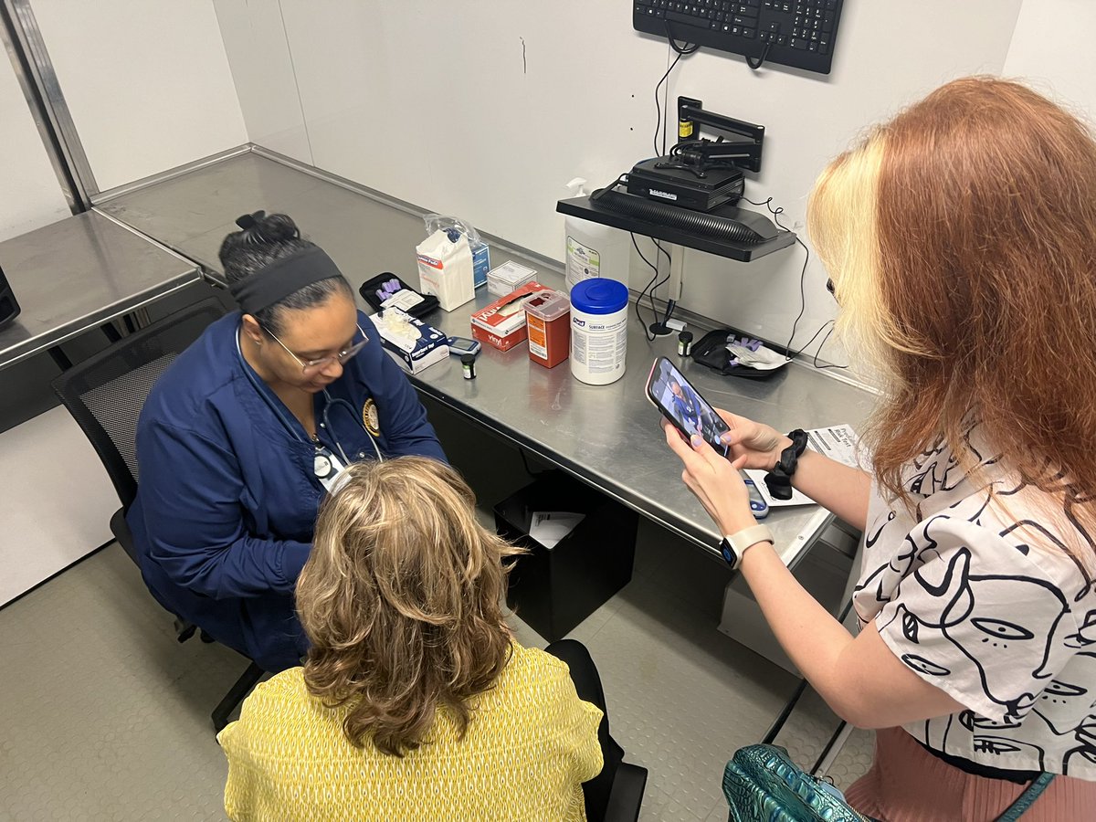 AndrePerezSLCC's tweet image. A wonderful day serving folks during the South Louisiana Community Health Festival in downtown Lafayette, where @southlacc nursing students provided health screens and the @slccadulted Adult Ed and TRiO EOC teams guided future students!