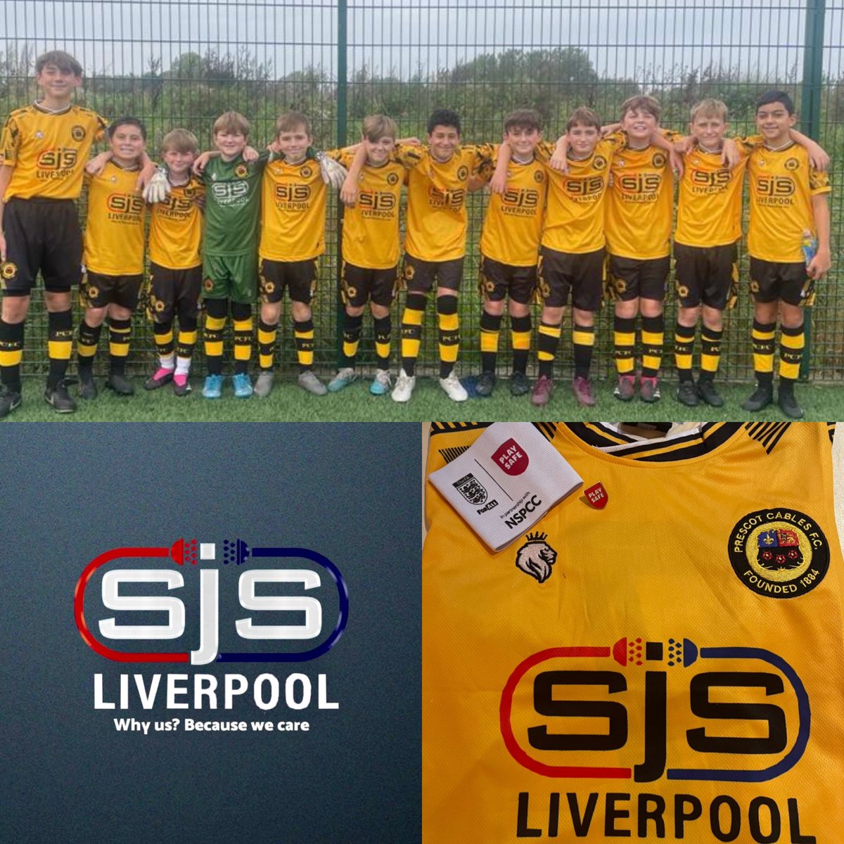 📢SPONSOR SHOUT OUT 

A HUGE THANK YOU to our sponsor SJ SERVICES for their continuous support the lads looking sharp in their new home kit 🔥

PLEASE check them out everyone for any Bathroom design or installation services 

sjservicesliverpool.co.uk