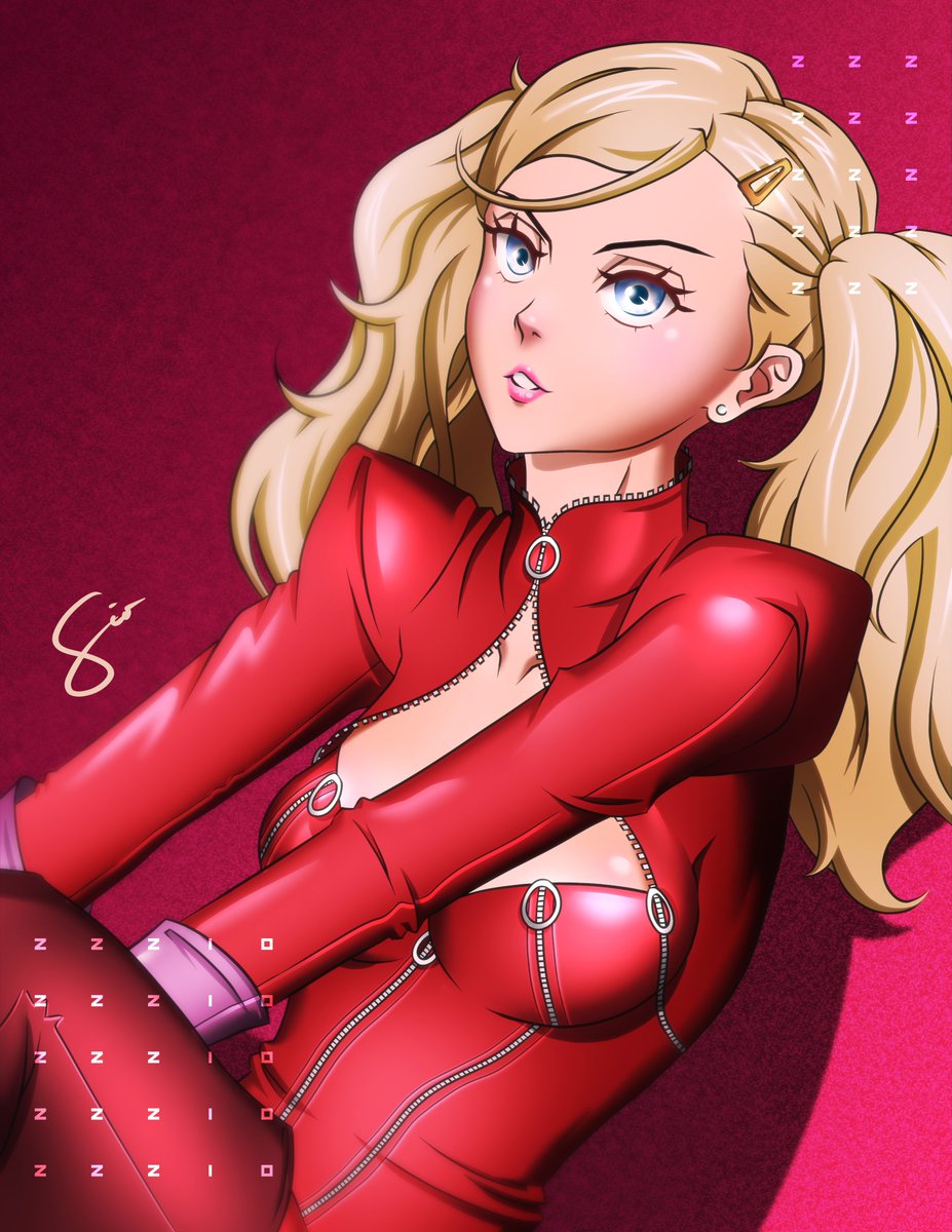 Day 11: Ann Takamaki. Watch out as your heart is about to get stolen by the Panther. 

#arttrober2023 #anntakamaki #persona5 #persona #panther #phantomthief #game #clipstudiopaint #csp
