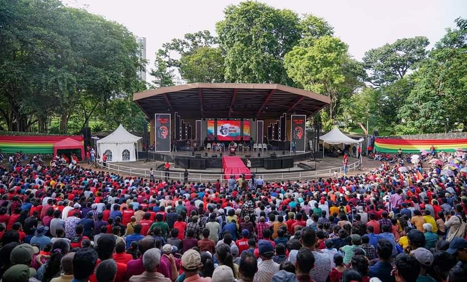 pycpim's tweet photo. ✊ Remembering Che Guevara on #CheDay as the Socialist Youth Union of Sri Lanka pays tribute to the revolutionary icon. Che's unwavering commitment to social justice and his fight against imperialism continues to inspire generations. 💪🔥 #CheGuevara #Revolutionary #Socialist https://t.co/AgRo2knxGL