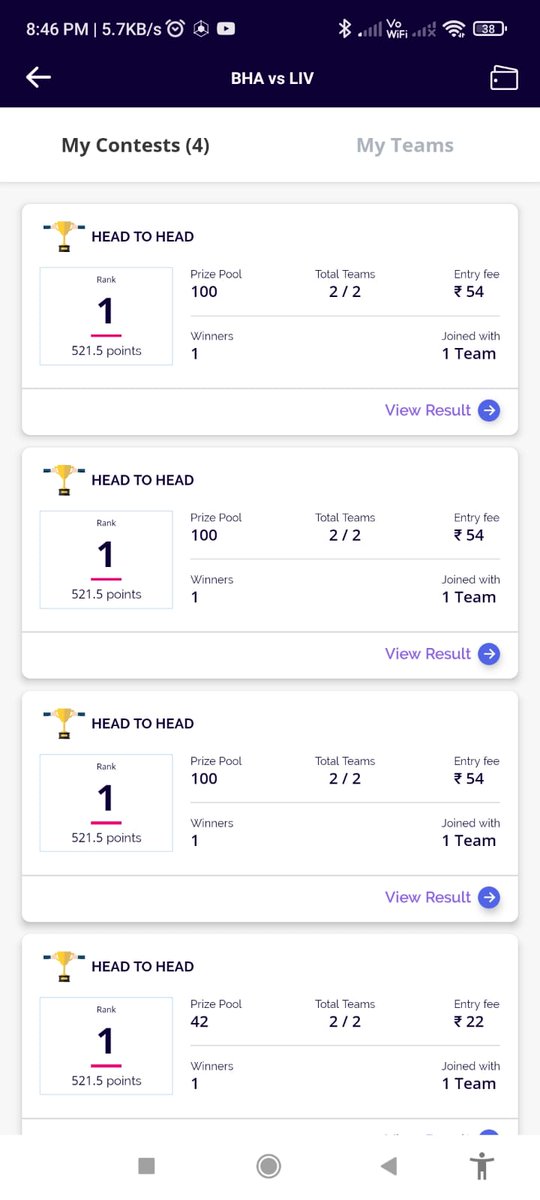 Suman9522's tweet photo. Daily football Winnings...
If u want to win join fast 

https://t.co/rp1rHfAY9X

#WorldCup2023
#KLRahul #ViratKohli 
#INDvAUS #Dream11 
#ARSMCI https://t.co/Dmh57dXCcq