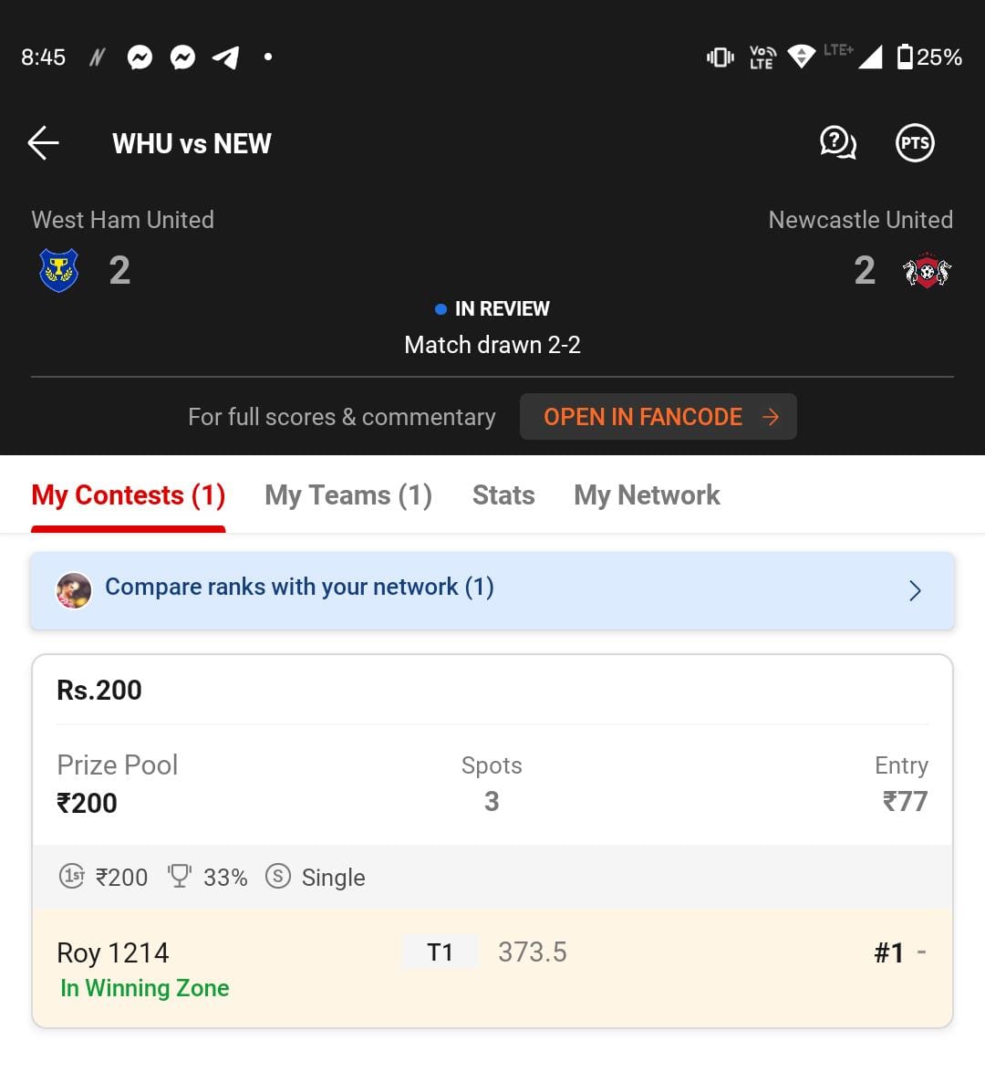 Suman9522's tweet photo. Daily football Winnings...
If u want to win join fast 

https://t.co/rp1rHfAY9X

#WorldCup2023
#KLRahul #ViratKohli 
#INDvAUS #Dream11 
#ARSMCI https://t.co/Dmh57dXCcq