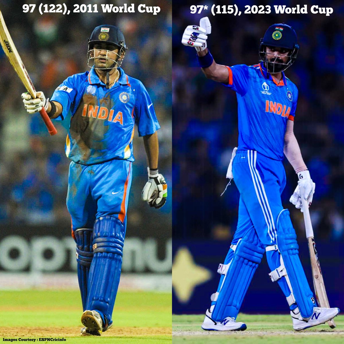 Lucky number 97? 🇮🇳💙

#CWC2023 #INDvAUS