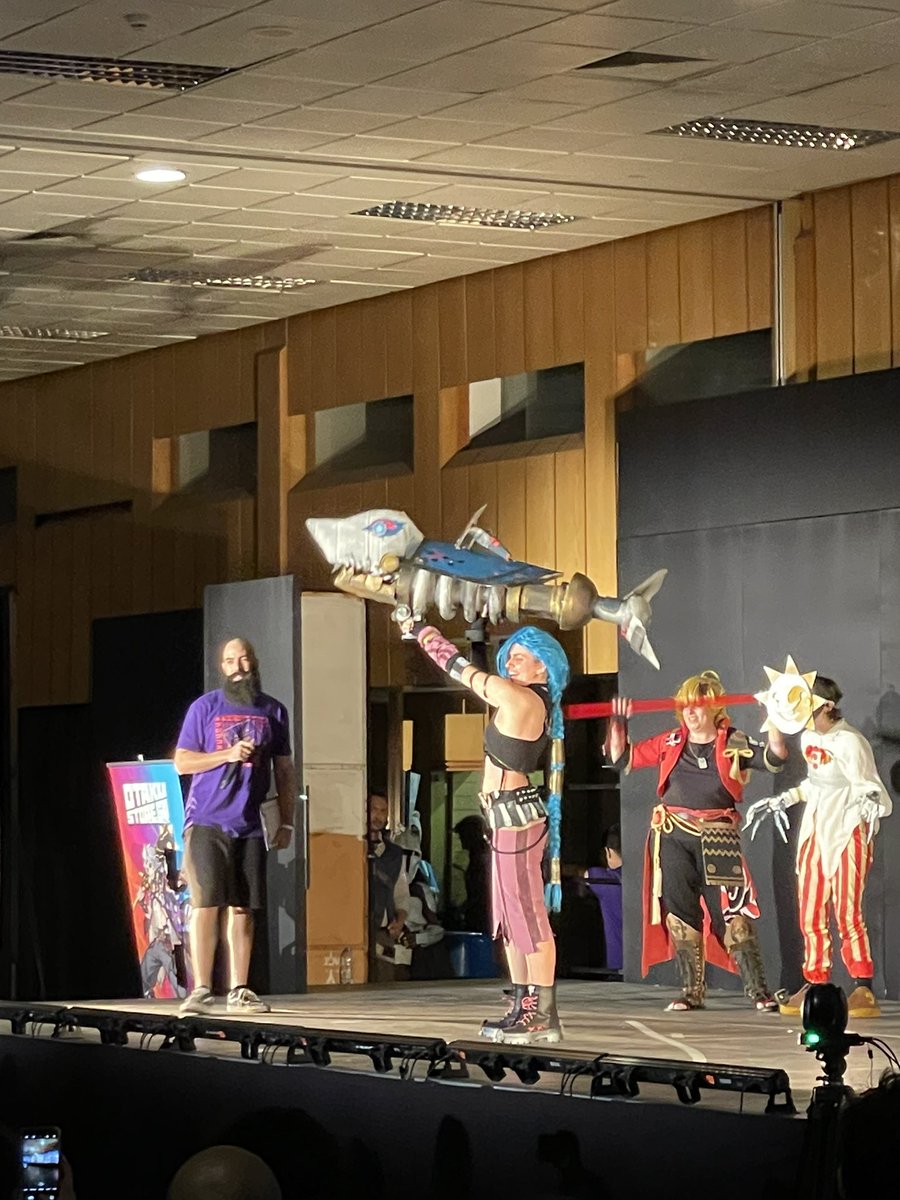 Day 2 with a Cosplay competition at <a href="/CyprusComicCon/">Cyprus Comic Con</a>. Jinx cosplay was awesome!