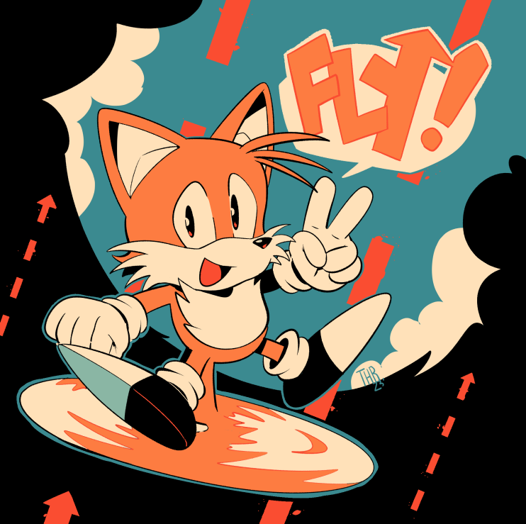 ソニック 「Team Sonic! 」|Thomas 🍔のイラスト