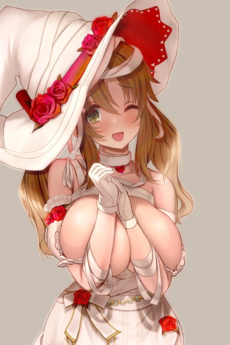 デレマスの白魔女姿のとときんに脳を焼かれて衝動で描きました 