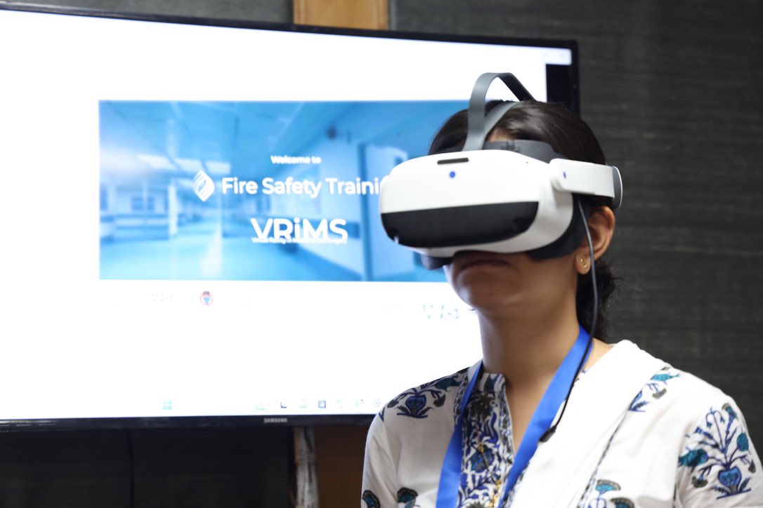 We didn’t start with hardware, we didn’t start with software, we started with content creation. We built the largest immersive surgical training resource in the world. We built an immersive 6DOF multiuser fire safety app for mandatory training for £1.3million NHS workers