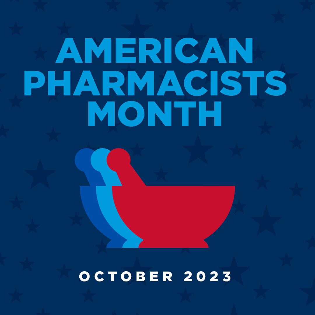 tmsullivan52's tweet photo. October is American Pharmacists Month, a time to acknowledge and celebrate all the contributions pharmacists make to keep their communities healthy, happy, and well. Please join us in celebrating all month long as we honor our pharmacists for the important work they do!

#APhM https://t.co/0jz4ZZKL9O