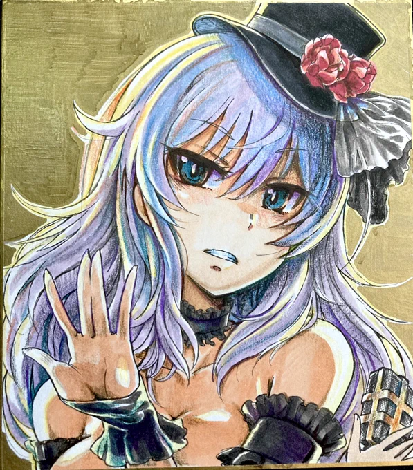 #無言で逸見エリカ絵をあげる見た人もやる